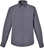Core365 Operate Ladies Long Sleeve Twill Shirt CARBON (456) Pocket