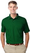 Blue Generation Mens Value Wicking Polo HUNTER Pocket