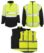 Game Sportswear The Black Bottom 6-in-1 Jacket 1355 NEON LIME Pocket