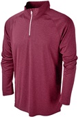 Baw Adult/Youth Xtreme-Tek 4 Runners Pullover HEATHER MAROON Pocket