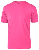 Zorrel Adult Youth Z1050 Boston Syntrel Training Tees NEON PINK Front