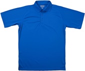Zorrel Syntrel Mens Short Sleeve Raglan Sleeve Pique Polo ROYAL BLUE Pocket