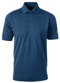 Zorrel Syntrel Mens Palmetto Raglan Sleeve Pique Polo BLUE HAWAII Pocket