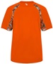 Badger Digital Camo Hook Performance Tee Shirt BURNT ORANGE/BURNT ORANGE/DIGITAL Front