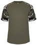 Badger Sport Camo Sport Performance Tee Shirt OD GREEN/OD GREEN/CAMO Front