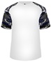 Badger Sport Camo Sport Performance Tee Shirt WHITE/NAVY CAMO Front