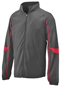 Augusta Sportswear Adult Quantum Jacket 3780 BLACK/RED Pocket