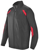 Augusta Sportswear Adult Youth Avail Jacket BLACK/RED Pocket