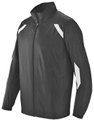 Augusta Sportswear Adult Youth Avail Jacket BLACK/WHITE Pocket