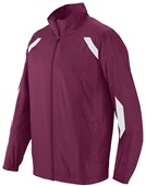 Augusta Sportswear Adult Youth Avail Jacket MAROON/WHITE Pocket