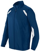 Augusta Sportswear Adult Youth Avail Jacket NAVY/WHITE Pocket