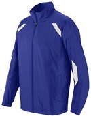 Augusta Sportswear Adult Youth Avail Jacket PURPLE/WHITE Pocket