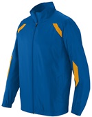 Augusta Sportswear Adult Youth Avail Jacket ROYAL/GOLD Pocket